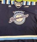 Game Worn Minor League Hockey Jersey - Bruno Champagne - Chicoutimi Sagueneens