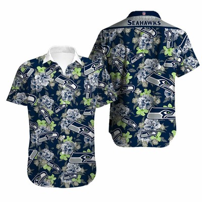 seahawks hawaiian shirt