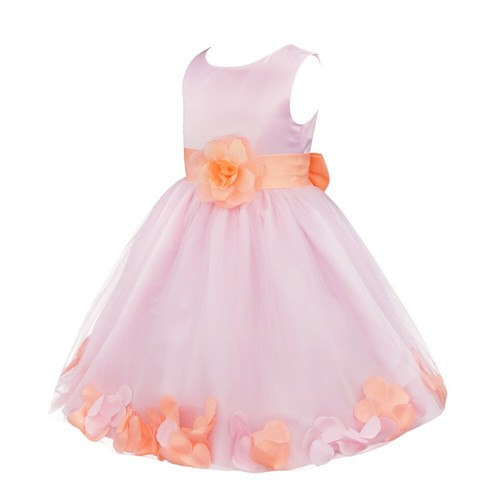 Flower Girls Princess Dress Kids Party Wedding Pageant Formal Tutu Gown AU - Picture 39 of 45