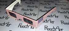USA American Flag 2024 full solar eclipse glasses April 8 NASA approved