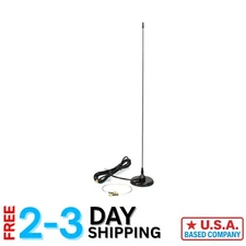 Nagoya UT-308UV 21-Inch Magnetic Mount Antenna for Clear VHF/UHF Communication