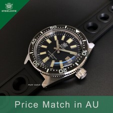 Steeldive SD1962, 62MAS, NH35, Dome AR Sapphire, Lume, 200m Diving,BNIB