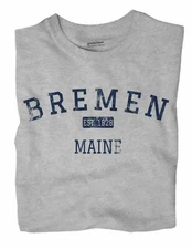 Bremen Maine ME T-Shirt EST