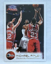 1999-00 Fleer Focus #28 Michael Finley Dallas Mavericks Card For Sale