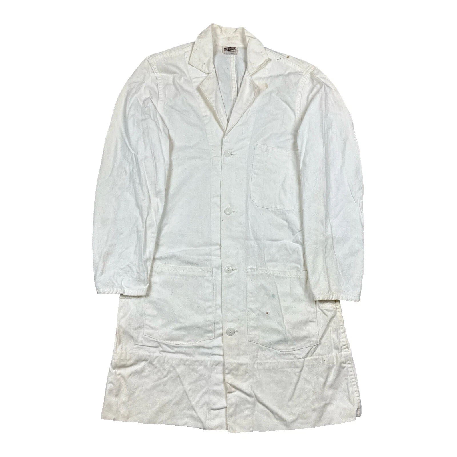 Blanco 1950s Abrigos y chaquetas abrigos Vintage para Hombres