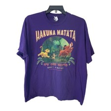 Vintage Women  s 3XL Disney Lion King Hakuna Matata Simba Timon Pumbaa T-Shirt