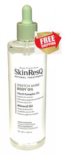 Skin ResQ Stretch Mark Body Oil Vita E Complex 5 Supports Skin Recovery 8 FL.OZ
