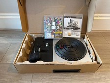 PlayStation 3 DJ hero turntable with 2 games and ps2/ps3 dongle