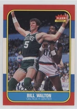 1986-87 Fleer Bill Walton #119 HOF