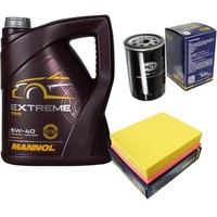 SCT Inspektionspaket 5L Mannol 5W-40 FüR Audi A4 1.6 1.8 A6 VW Passat Variant