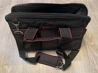 Dickie Dyer 16'' Werkzeugtasche Reisetasche robuste Tasche starrer Boden 16 Taschen Werkzeugtasche