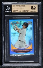 2013 Bowman Chrome Minis Blue Refractor 68/99 Reese McGuire BGS 9.5 GEM MINT 0s3