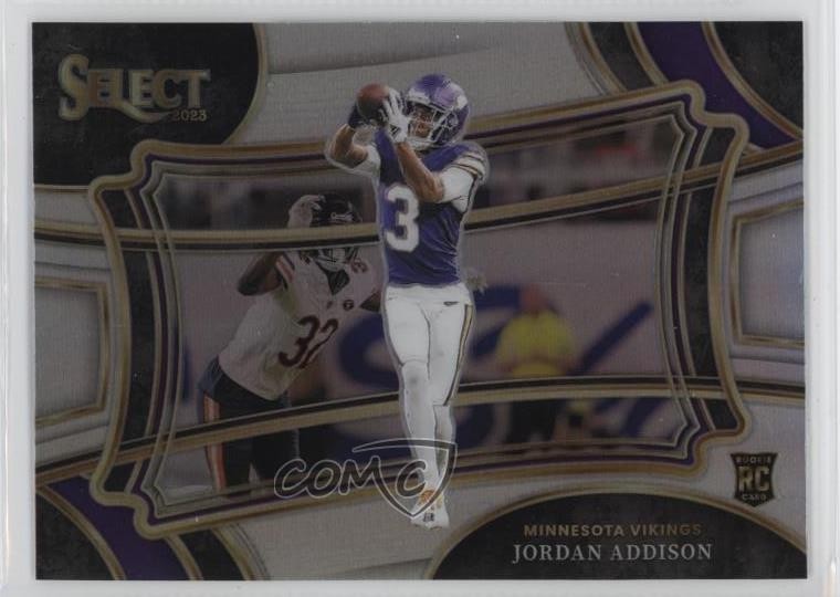 2023 Panini Select Field Level Silver Prizm Jordan Addison #362 1r01