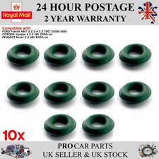 10x Fuel Injector Leak Off Pipe O-Ring For FORD Transit MK7 PEUGEOT Boxer