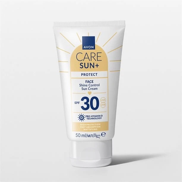 Avon Care Sun+ Face Shine Control Sun Cream SPF 30 - 50ml