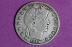 Estate Find 1910 S Barber Half Dollar  #K59525