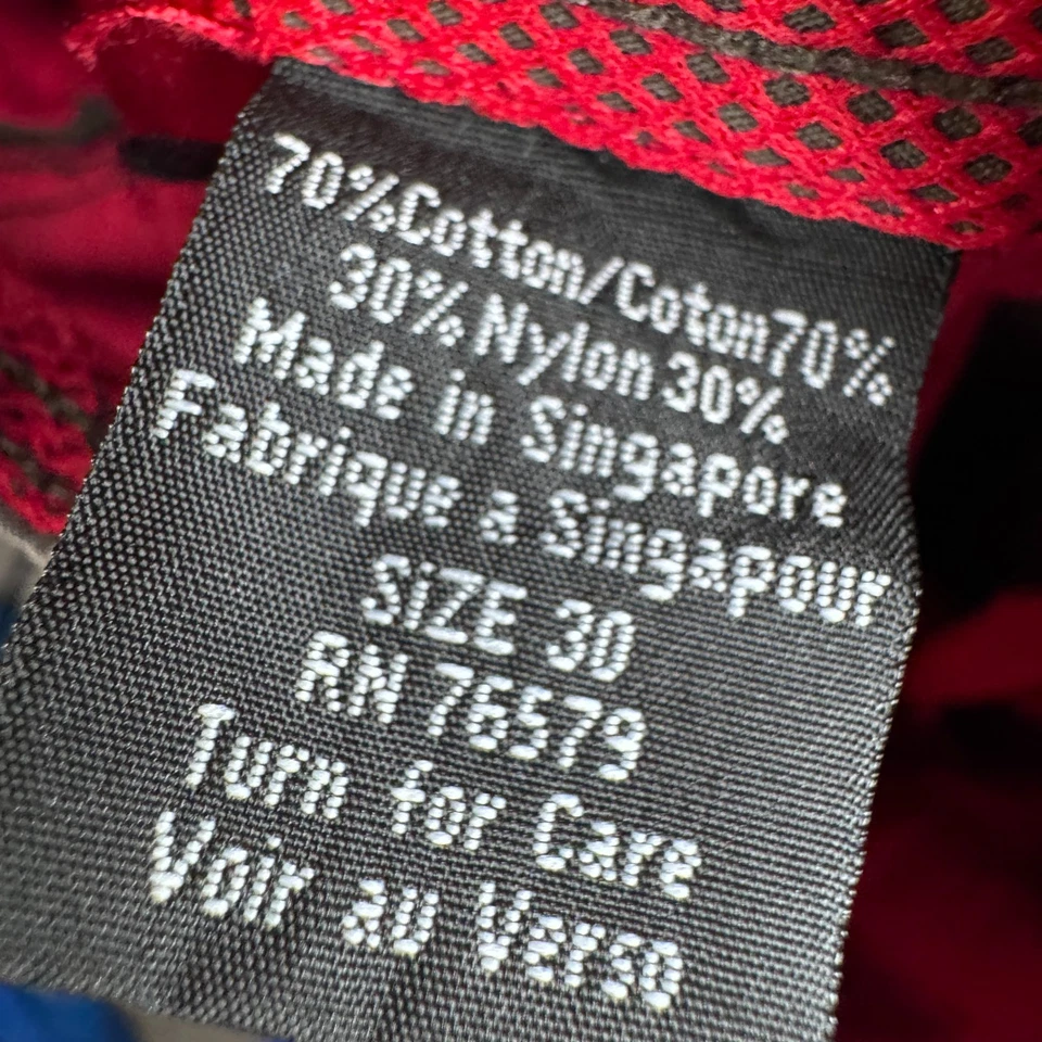 独立可调式工装裤男式 30 开关拉链腿滑板 — 第 4/4 张图片