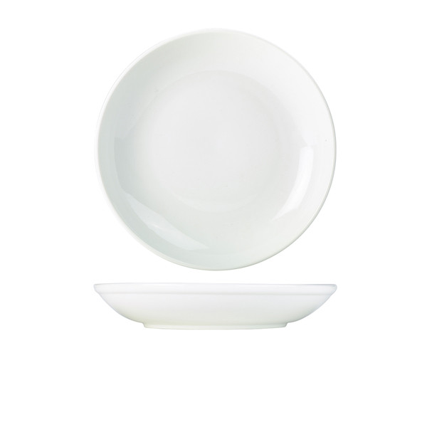 Genware Porcelain Couscous Plate For Hotel Restaurant 26cm/ 10.25"" Pack of 6