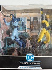 McFarlane DC Multiverse Blue Beetle Booster Gold 2 Pack Figure Set NIB Sealed