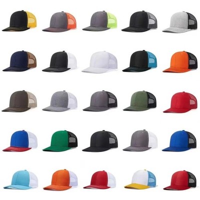 Hot Sale Unisex Baseball Cap Slight Curved Brim Style Trucker Hat Men & Women Ca