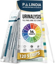 14-in-1 Full Panel Urine Test Strips for Urinalysis, 120 Count