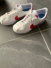 Men 8.0US Nike Cortez White Red And Blue Sneakers