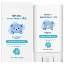 Kids Sun Cream Stick SPF 50 – Gentle Mineral Sunscreen for Baby & Children | ...