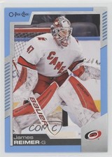 2020-21 O-Pee-Chee Blue Border James Reimer #246 17p7