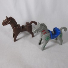 Lil Playmates Western Cowboy Native Americans Horse Figure Lot Vintage Unimax