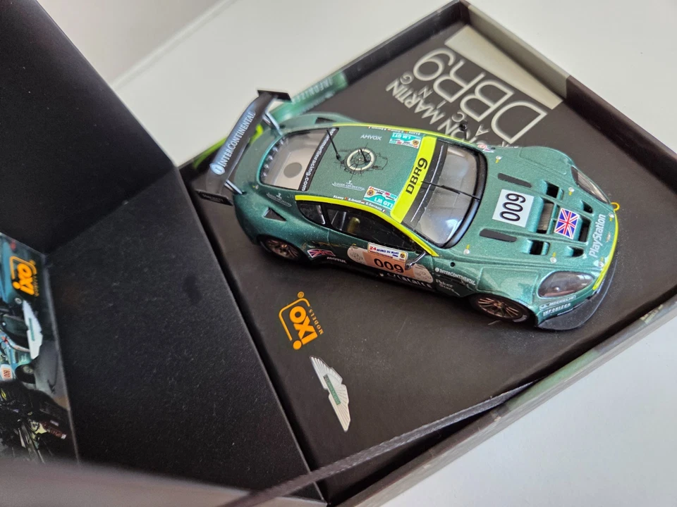 IXO 1/43 Aston Martin DBR9 Lamy/Ortelli/Sarazin - #009 Le Mans 2006 - LMM087 - Immagine 4 di 4
