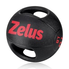 Medicine Ball with Dual Grip 10/20 lbs Exercise Ball Weight Ball with