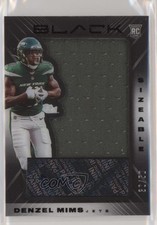 2020 Panini Black Sizeable Signatures Rookie Jerseys /50 Denzel Mims Auto 0c3