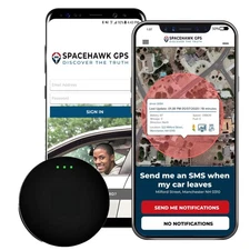 Tracker - Real-Time Mini GPS System. Hidden GPS Tracking Device for Cars, Tru...