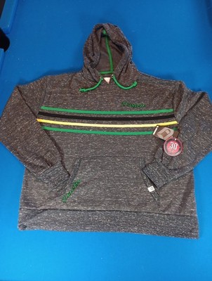 Oregon Ducks Womans Hoodie By Colosseum Grey Size XL Detailed New With Tags