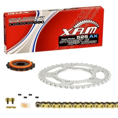 SILENT GOLD Kettensatz Ducati Monster 796, 10-14 (M5) XAM extra verstärkt