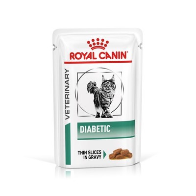 Royal Canin Diabetic 2x12x85 g | Katze | Blutzuckerspiegel | Diabetes