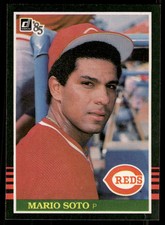 1985 Donruss #184 Mario Soto Cincinnati Reds Baseball Card