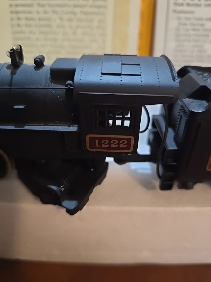 MANTUA HO SCALE 4-6-2 CANADIAN PACIFIC LOCOMOTIVE W/TENDER Heavy Brass/Plastic - Image 4 of 4