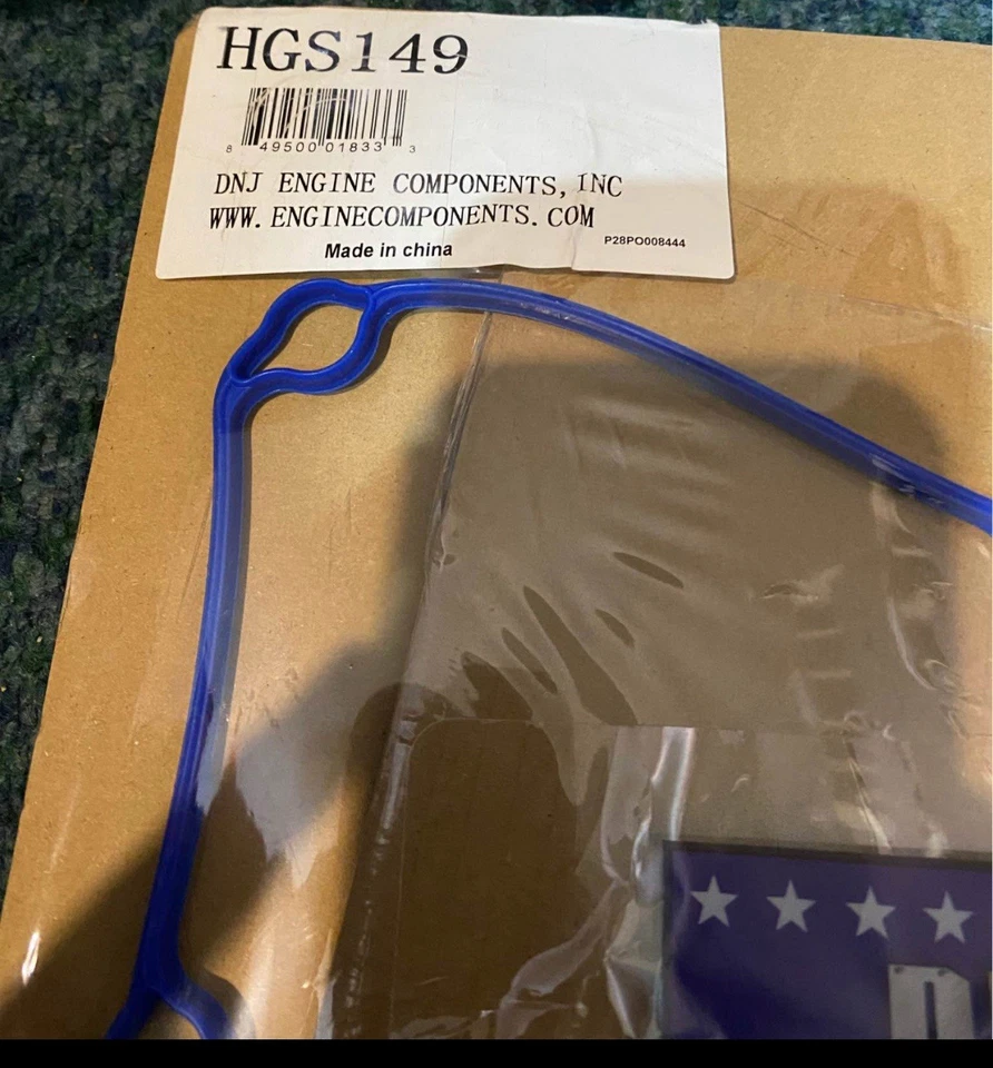 Juego de juntas de culata HGS149 DNJ para Dodge Neon Plymouth Breeze Stratus Foto 3 de 3