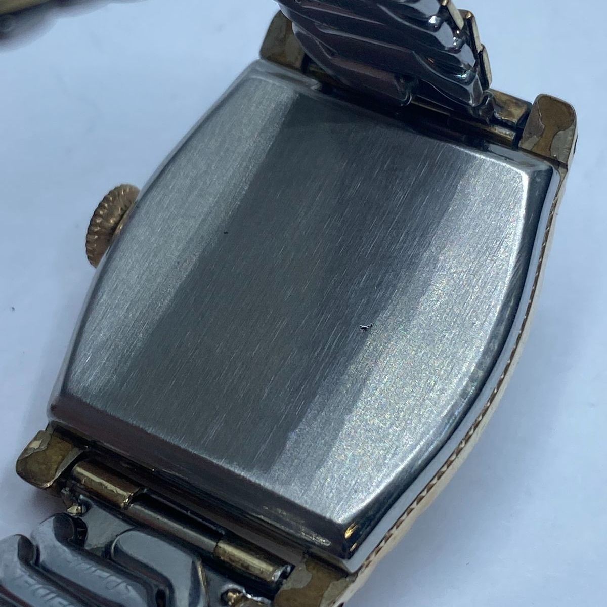 Geneve 27mm Manual Wind Rectangular Case Gold Pla… - image 7