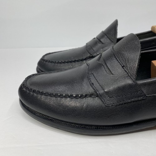 GH Bass Weejuns Scarpe Uomo 10 Nero Parker Penny Mocassino Slip On Pelle - Foto 7 di 21