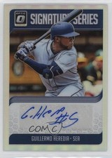 2018 Panini Donruss Optic Signature Series Guillermo Heredia #SS-GH Auto e6p
