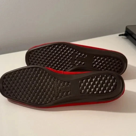 Mocasines para mujer AEROSOLES rojo rubí - talla 9,5 Foto 4 de 4