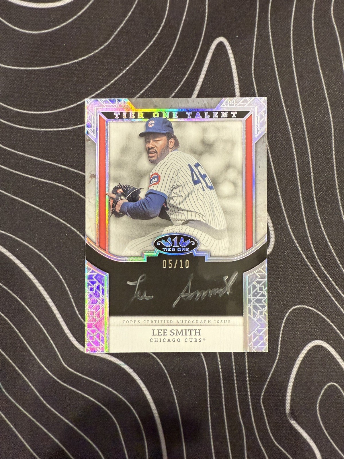 2024 Topps Tier One - Tier One Talent Autographs Lee Smith #T1TA-LS /10