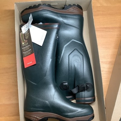 Aigle Gummistiefel Stiefel Neoprenstiefel Parcours 2 Iso bronze Größe 43