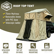 Premium Roof Top Tent With Annex for 4WD-Pick up Only-Clearance Sale