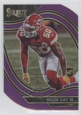 2020 Panini Select Field Level Purple Prizm Die-Cut Willie Gay Jr #396 12pq