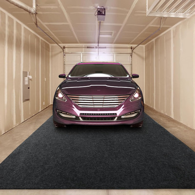 Extra Large Garage Floor Mat for under Carfloor Mats for Garage with Rubber Bac