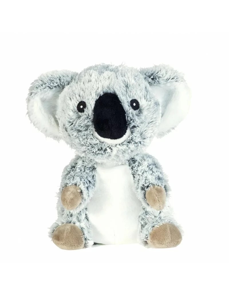 Peluche koala bouillotte haut de gamme en lin et lavande