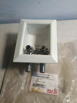 Sioux Chief Sink/Lavatory Ox Box 3/8'' Outlets, Fire-Rated - Dual Valve